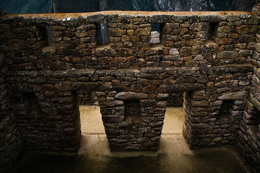 Wall at Machu Picchu